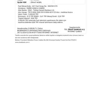 Yanlış Yönlendirme Ve Kayıp Para