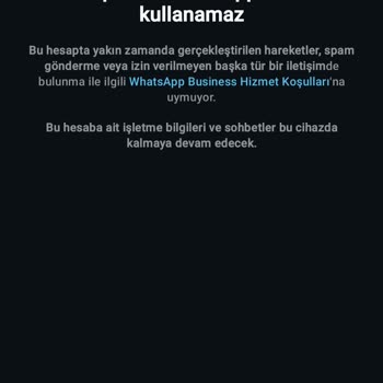 WhatsApp Business Hesap Kapatılmasıyla İş Ve Bilgi Kaybı