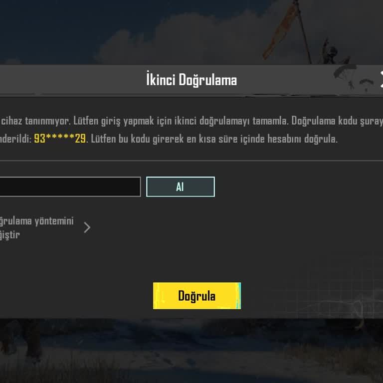 Hesap Erişim Sorunu: İkinci Doğrulama Kodu Gelmiyor