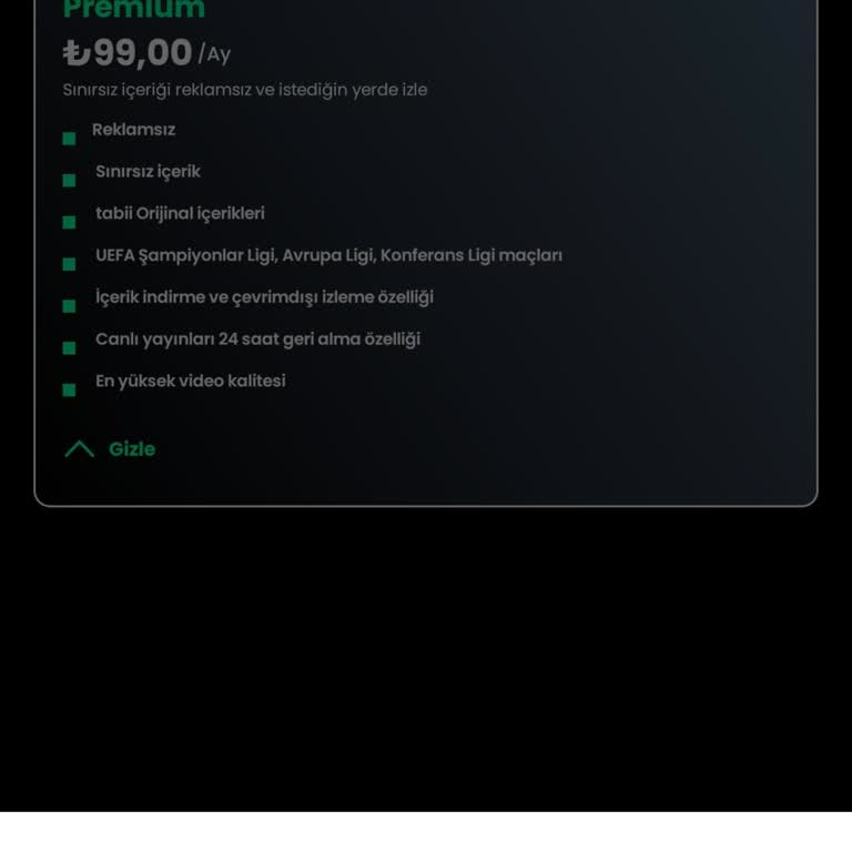 Premium Üyelik Sorunu Ve Yetersiz Müşteri Hizmetleri