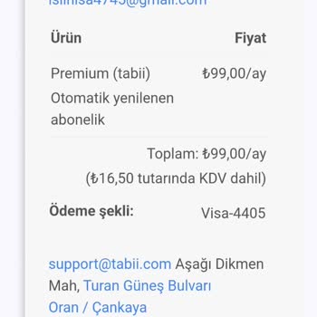 Premium Üyelik Sorunu Ve İletişim Eksikliği