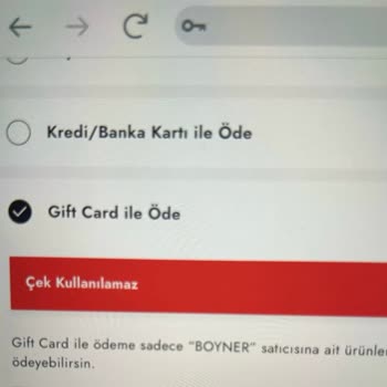 Hediye Çeki Kullanım Sorunu Ve Acil Destek Talebi