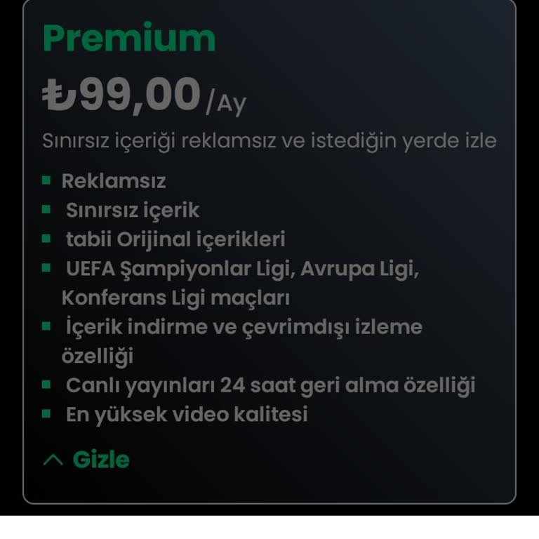 Tabii Premium Üyelik Karmaşası Ve Müşteri Hizmetleri Eksikliği