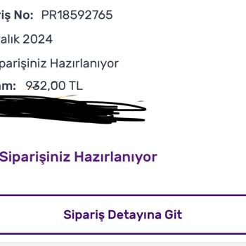 Siparişim Neden Hâlâ Hazırlanıyor?