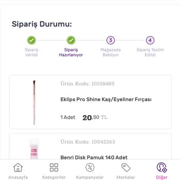 Siparişim Neden Hâlâ Hazırlanıyor?