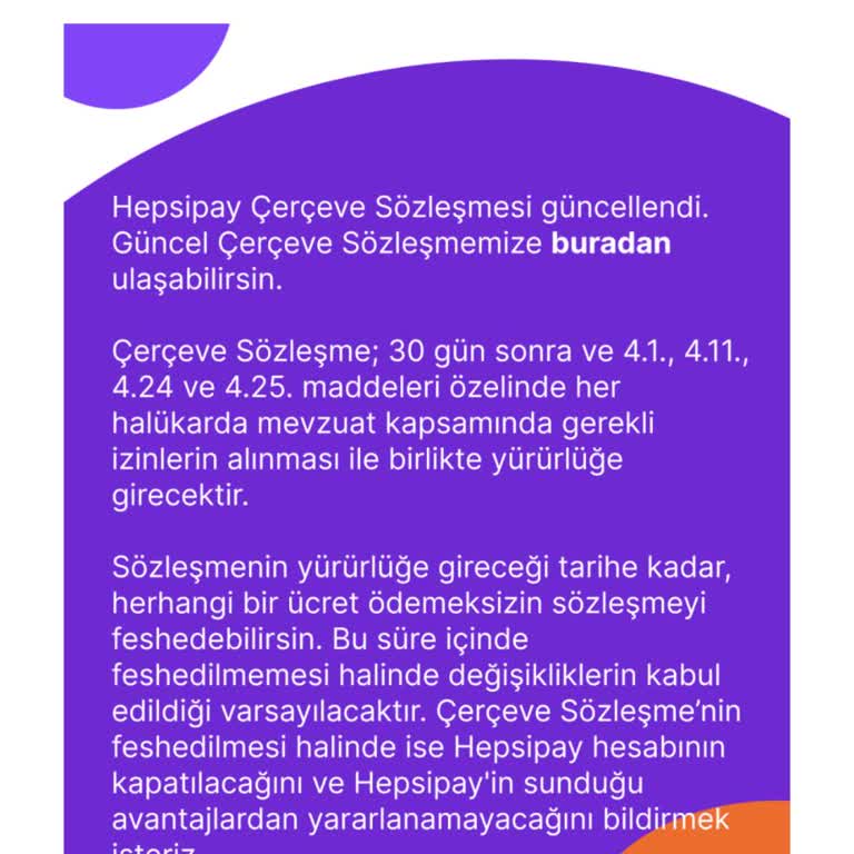 Hepsipay'dan Bilgim Dışında Gelen Sözleşme Ve Yetkisiz Kullanım Tehdidi