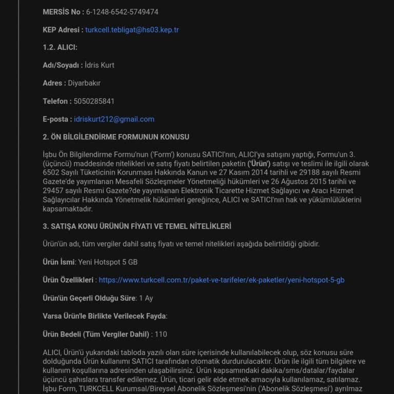 Fatura Şaşkınlıkları Ve Ekstra Ücretler