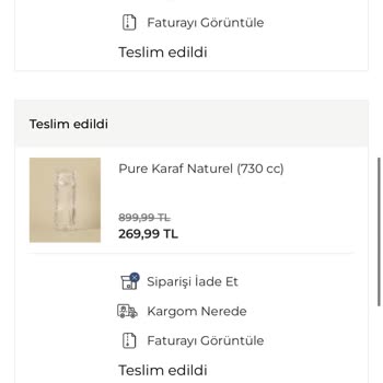 Bella Maison Eksik Ürün Ve Cevapsız Kalan Şikayet
