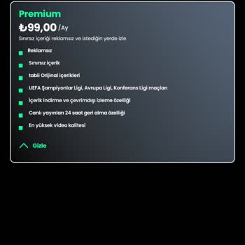 Premium Üyelikte İzleme Sorunu