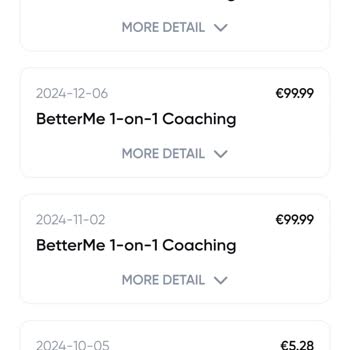 BetterMe Charged Me After Cancellation and Refused to Refund My Money