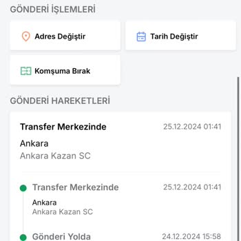 Kayıp Kargo Ve Sorumsuz Hizmet