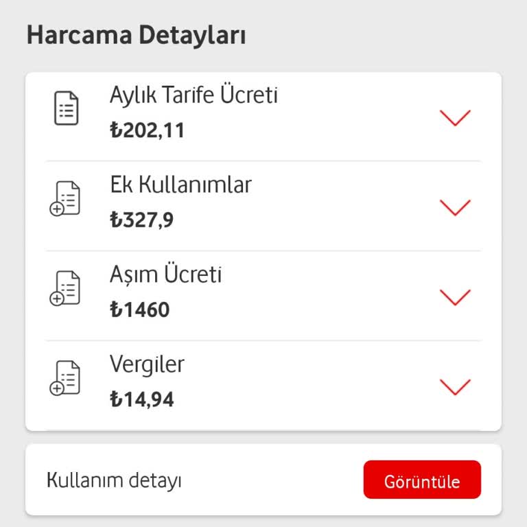 Vodafone Ek Paket Aldım, Yine De Aşım Ücreti Çıktı