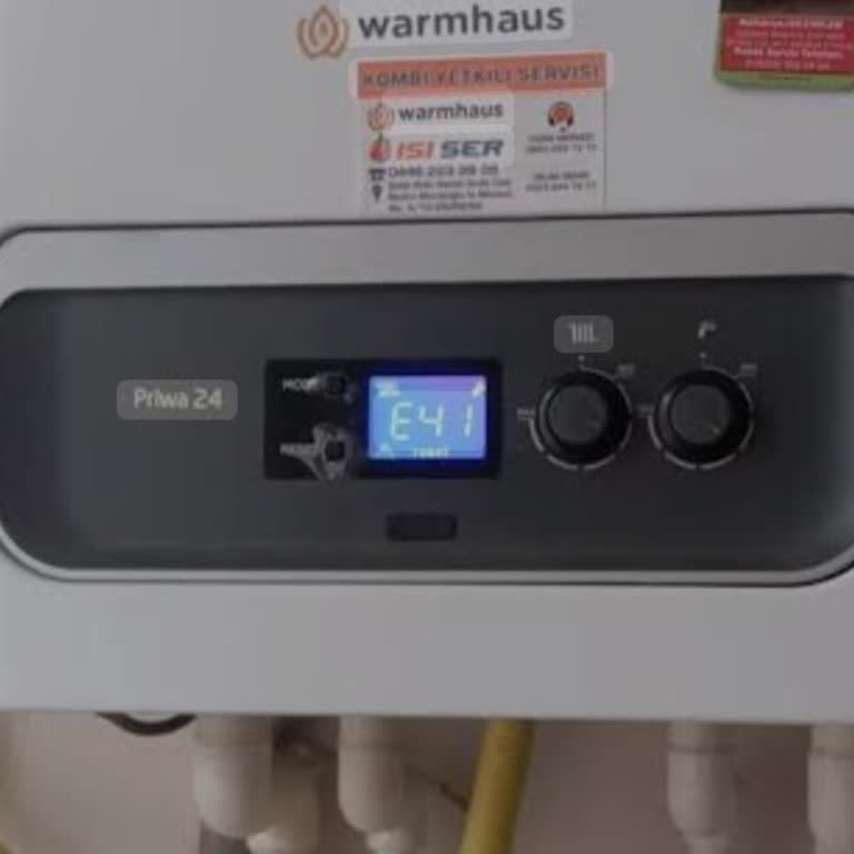 Warmhaus Kombi Sürekli E41 Hatası Veriyor