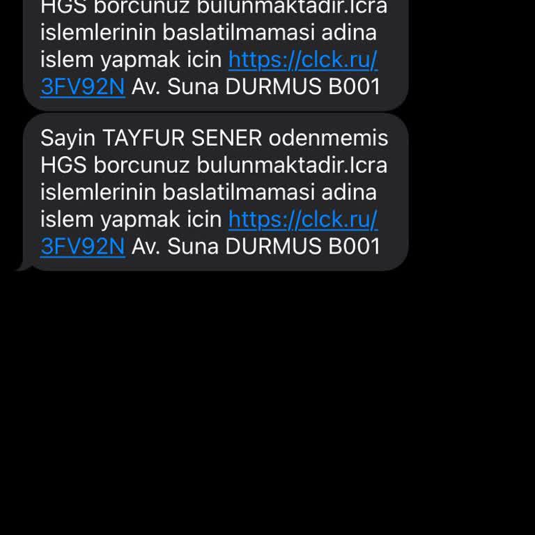 HGS Borcu Ve Kimlik Güvenliği Endişesi