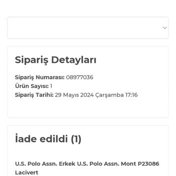 USPA Polo Montunda Tekrarlayan Deformasyon Ve İade Sorunu