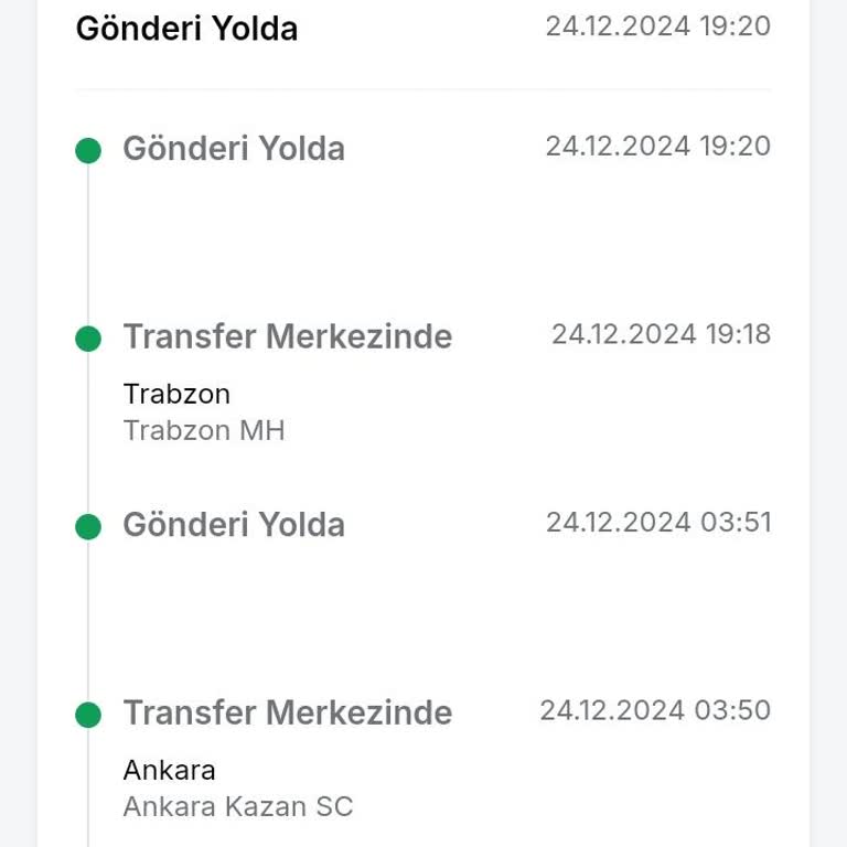 Kargom Neden Hala Gelmedi