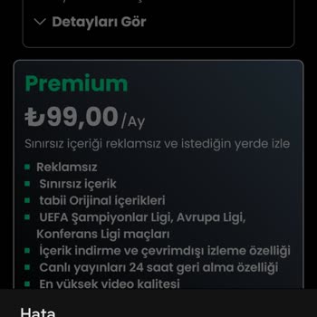 Premium Üyelik Sorunu: İçeriklere Erişim Sağlanamıyor
