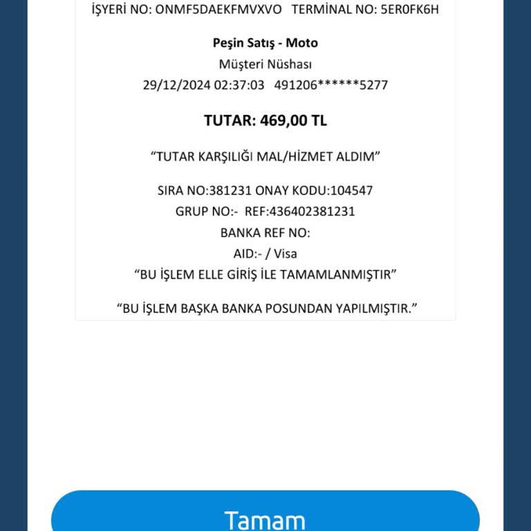 Kitup Yetkisiz Para Çekimi Ve İade Talebi