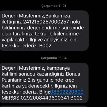 Kart Aidatı Ve Yanıltıcı Hizmet Deneyimi