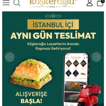 Köşkeroğlu Baklava Ve Restaurant Yanıltıcı Reklam Ve Teslimat Sorunu
