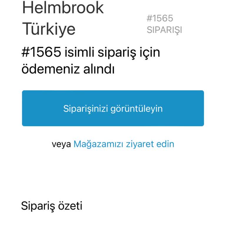 Helmbrook Türkiye'de Muhatap Bulamıyorum!