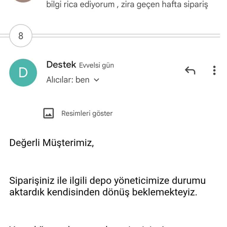 Avansas'tan Beklenen Hizmet: Sipariş Gecikmesi Ve İletişim Sorunları