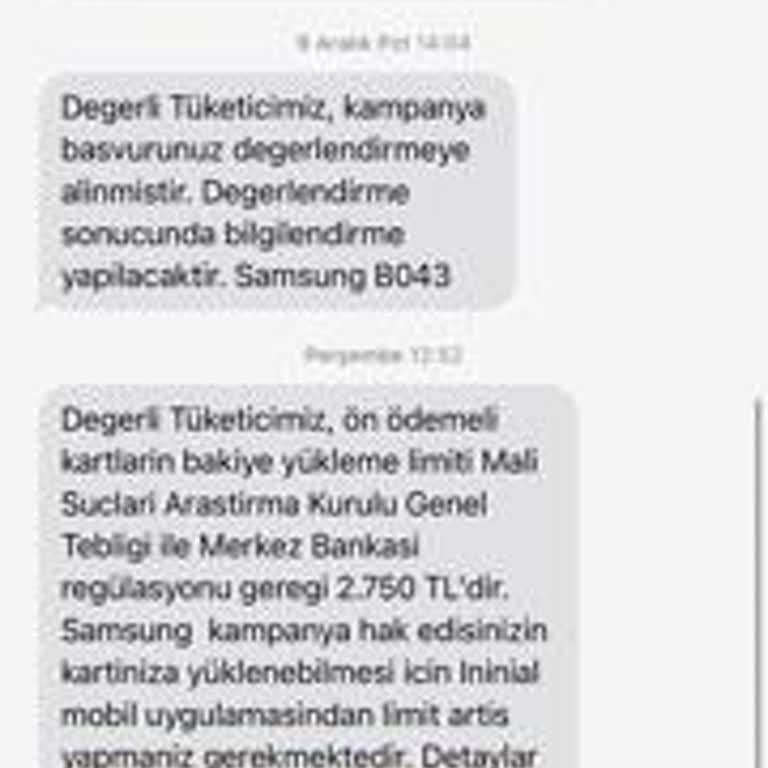 Samsung Televizyon Puan Yükleme Sorunu