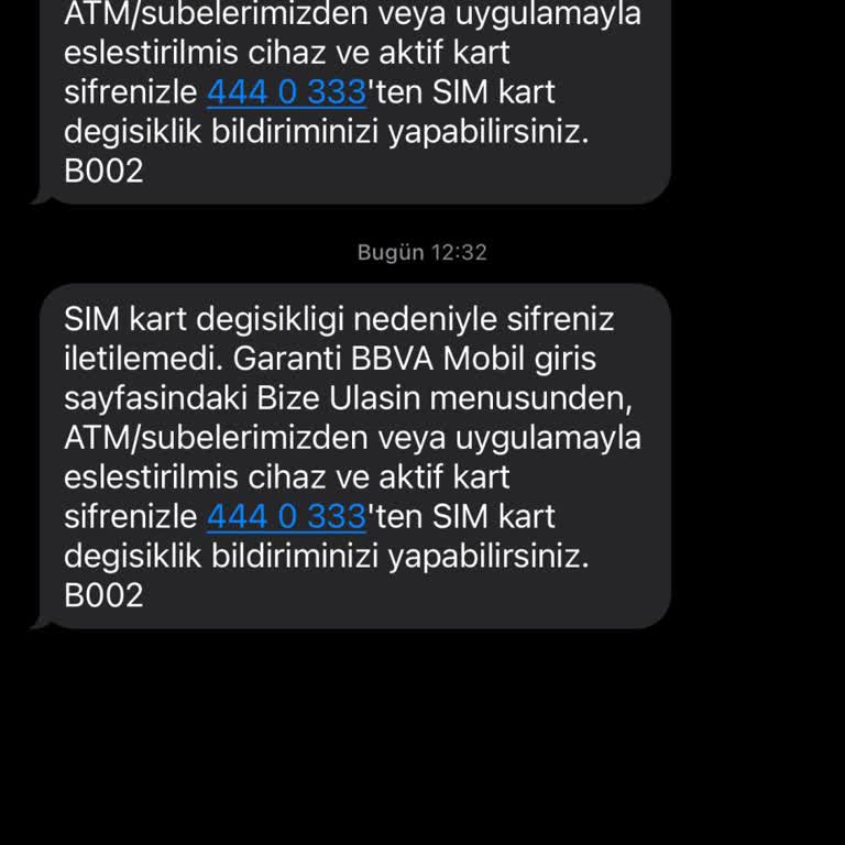 Sim Değişikliği Sonrası Banka Hesabıma Erişim Sorunu