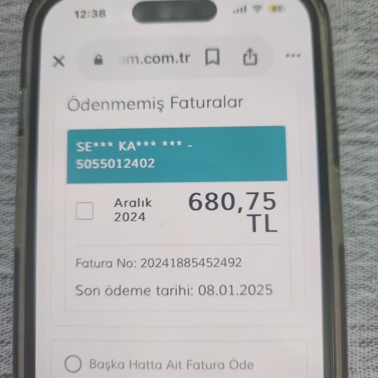 Yanlış Fatura Ve Borç Sorunu