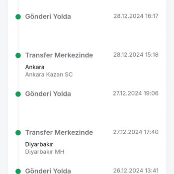 Trendyol Express Kargo Rotası Sorunu