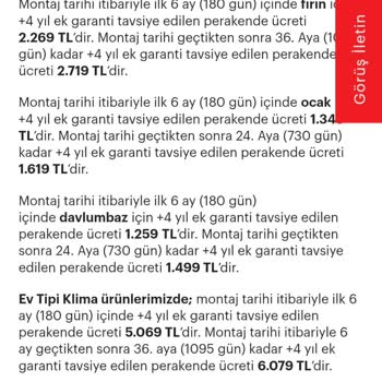 Ek Garanti Fiyatındaki Aşırı Artışa Tepki