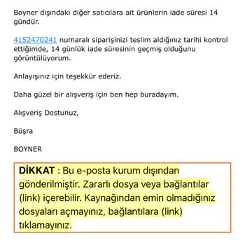 Boyner'den İade Sorunu: Müşteri Hakları Göz Ardı Ediliyor