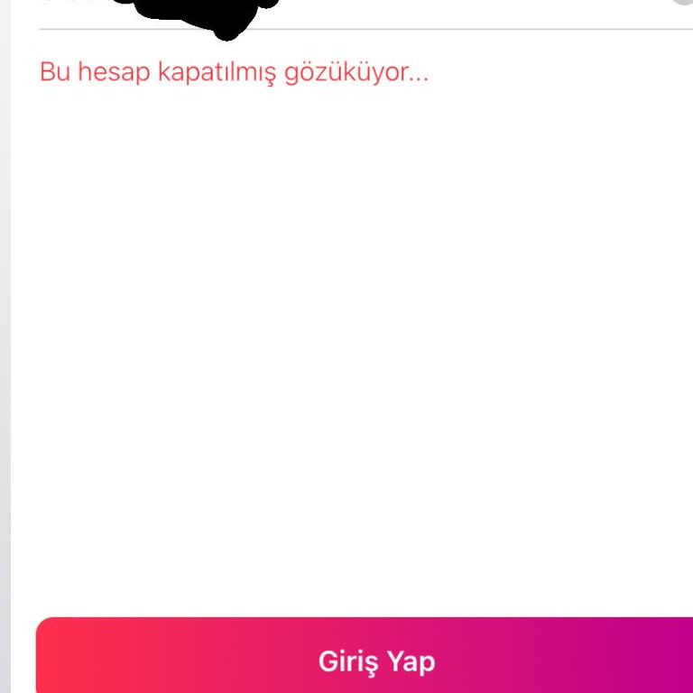 Gardrops Hesabım Aniden Kapatıldı