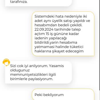 Çifte Üyelik Ücreti Çekimi Ve İade Sorunu
