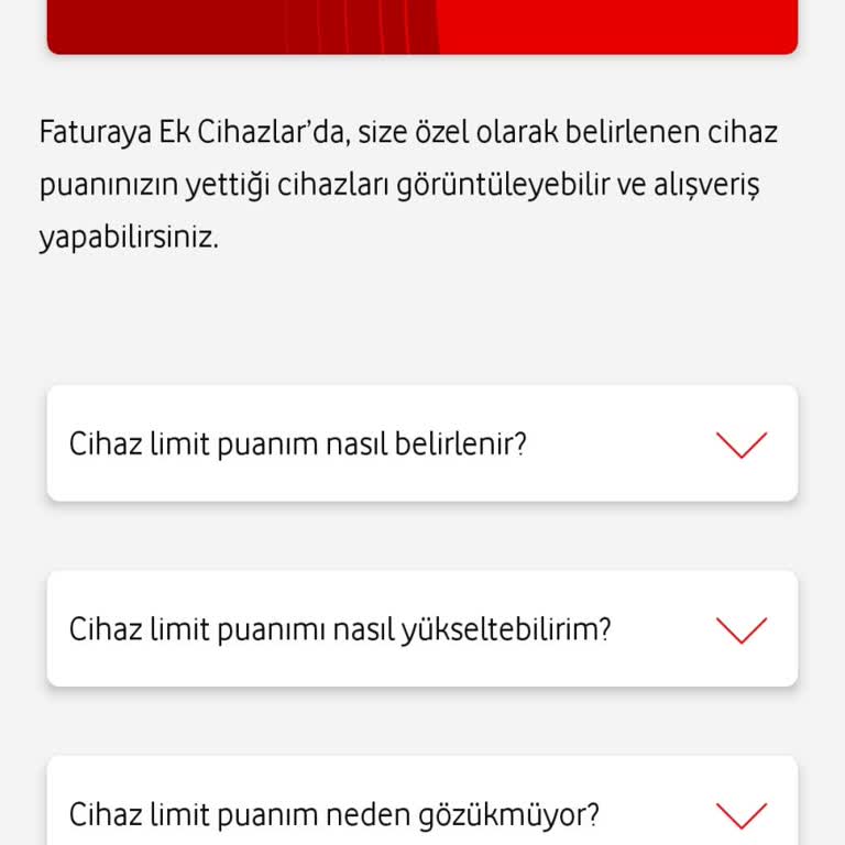 Vodafone Cihaz Puanı Sorunu Ve Müşteri Hizmetleri Çözüm Eksikliği