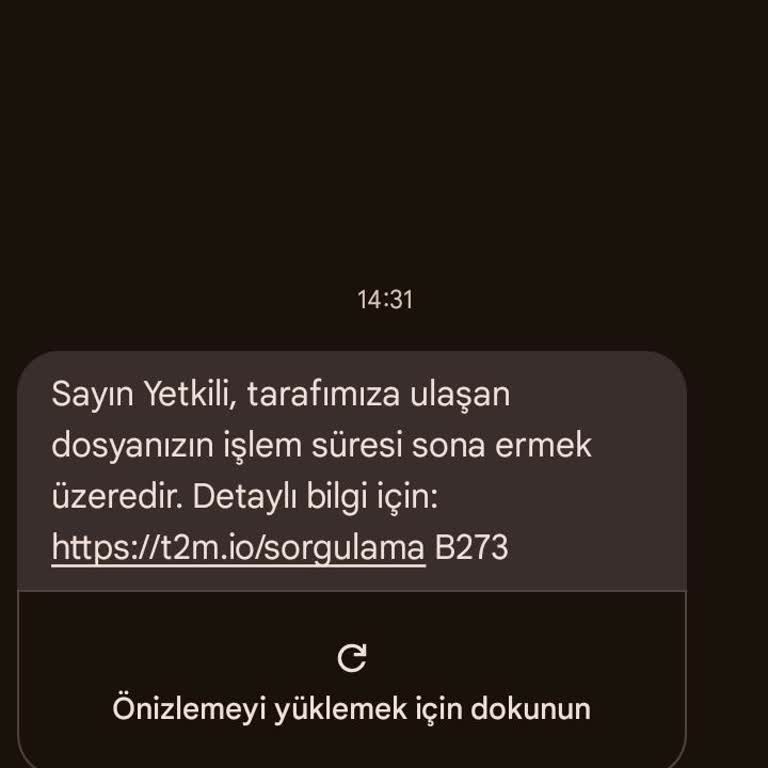 Suyad Adına Gelen Dava Mesajı