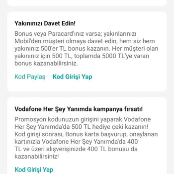 Garanti BBVA Kampanya Kodları Sorunu Ve Müşteri Hizmetleri Deneyimi