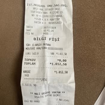 Yanlış Tarih Girişi Mağduriyeti