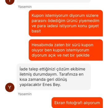 Çiğ Gelen Sipariş Ve İade Sorunu