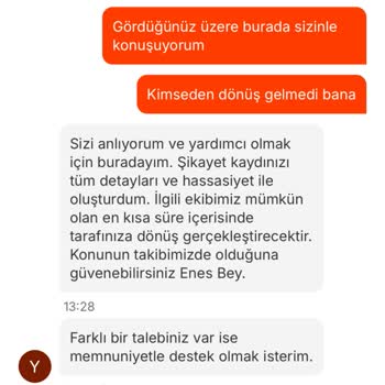 Çiğ Gelen Sipariş Ve İade Sorunu