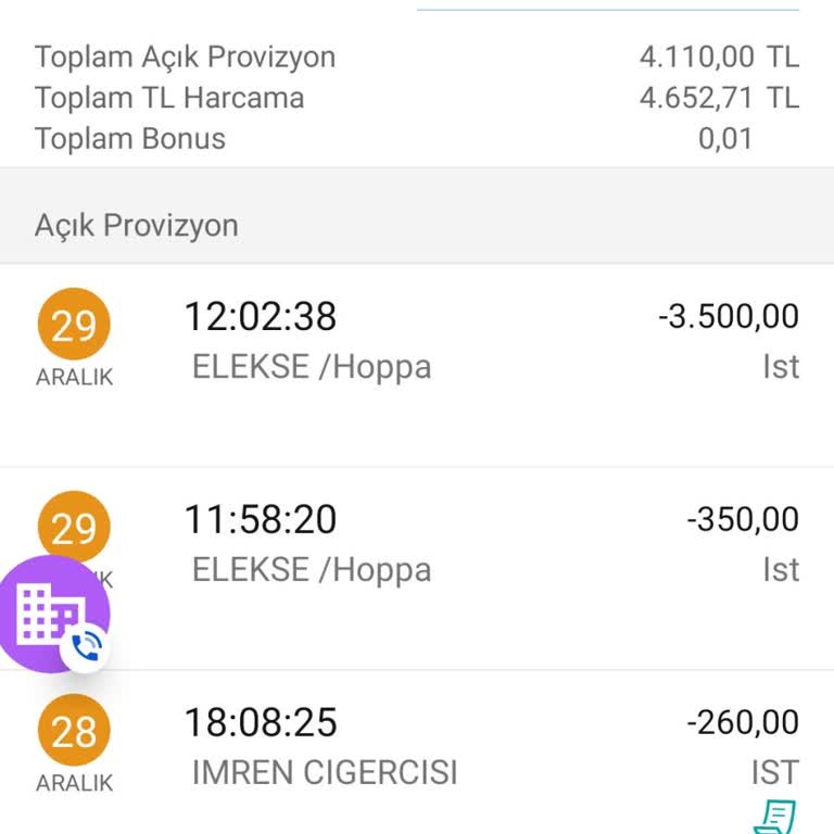 Yanlış Alışveriş Tutarı Sorunu