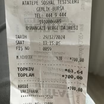 Sosyal Tesiste Hayal Kırıklığı: Beklentilerin Altında Kalan Kahvaltı Deneyimi