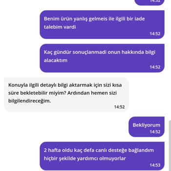 Eksik Ürün Ve İade Sorunu: Getir Yemek'te Popeyes Siparişim