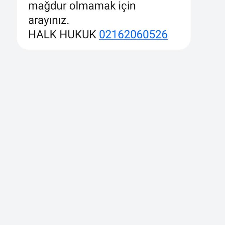 Yanıltıcı Mesajlarla Mağduriyet Uyarısı