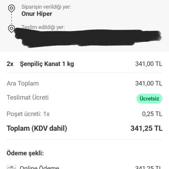 Yemeksepeti Mahalle: Eksik Ve Farklı Ürün Teslimatı