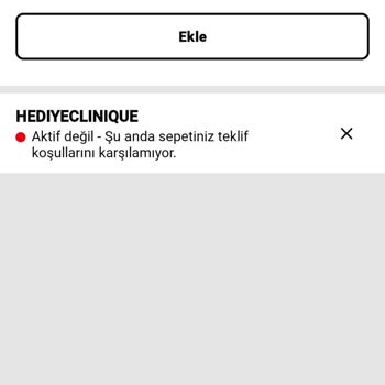 Sephora Promosyon Kodları Çalışmıyor