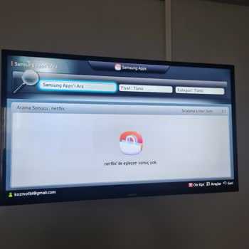 Samsung TV'de Netflix'in Aniden Kaybolması Ve Yavaşlama Sorunu