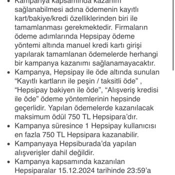 Hepsipay Kampanyasında Eksik Papel Yüklemesi Ve Müşteri Hizmetleri Sorunu