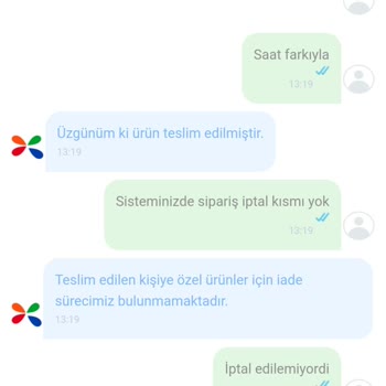 Çiçek Sepeti'nde İptal Ve İade Sorunu