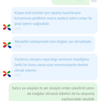 Çiçek Sepeti'nde İptal Ve İade Sorunu